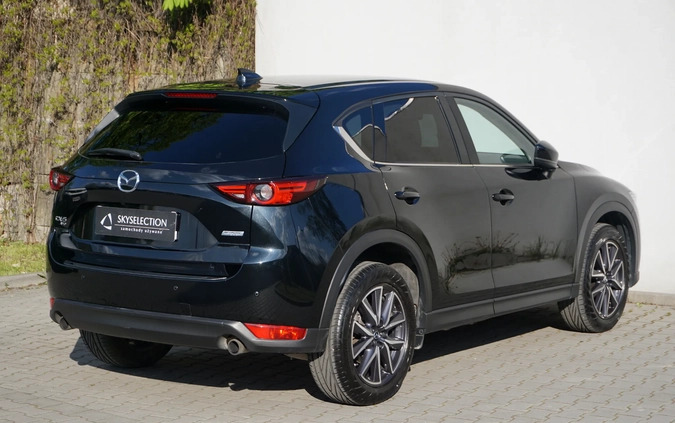 Mazda CX-5 cena 115900 przebieg: 99000, rok produkcji 2018 z Siechnice małe 301